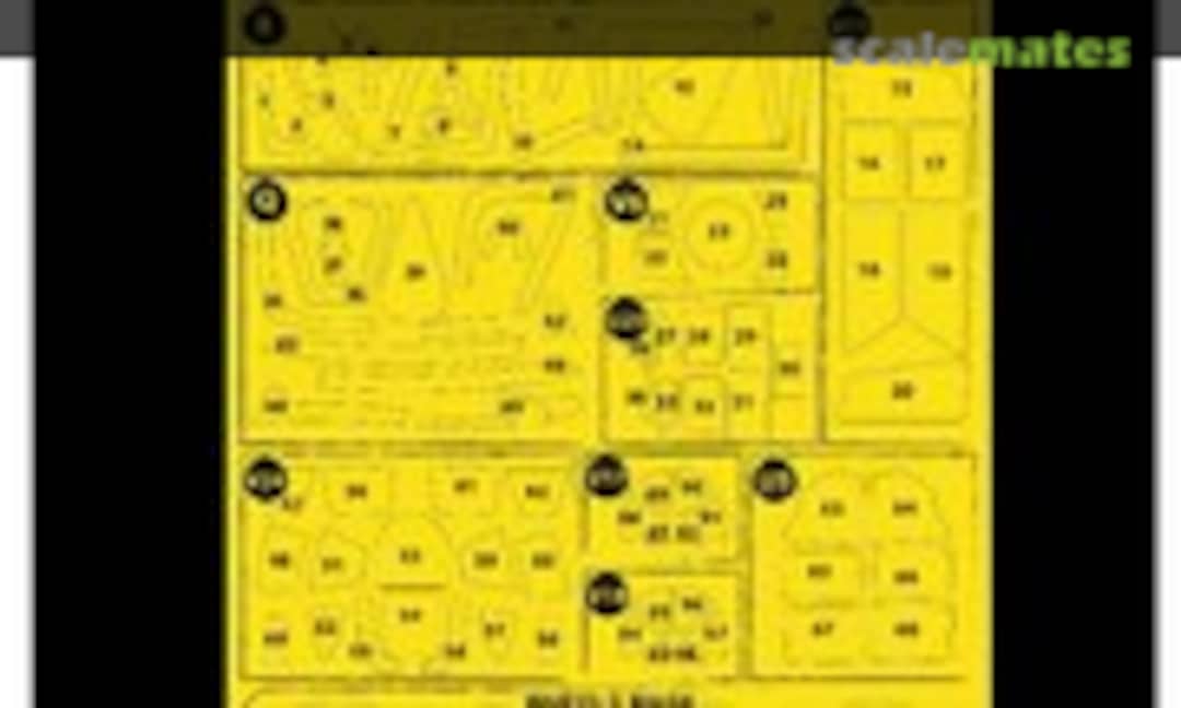 1:48 B17F Flying Fortress - Masks (HGW Models 648408) 648408