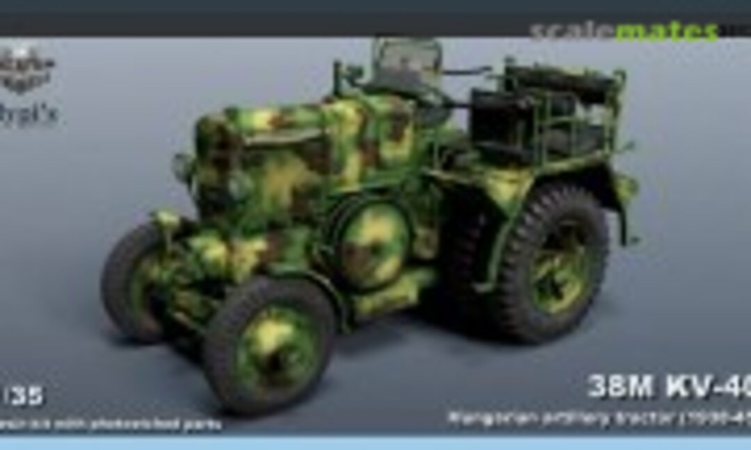 1:35 38M KV-40 Hungarian Artillery Tractor (1938-45) (Balaton Modell BM35136) BM35136