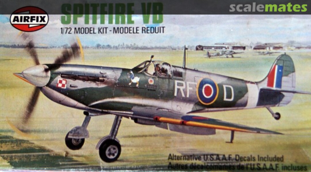 Boxart Spitfire VB 02046-2 Airfix Boxart Spitfire VB 02046-2 Airfix