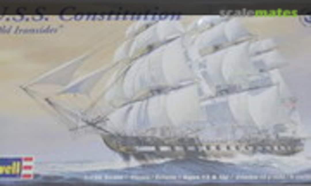 1:196 U.S.S. Constitution "Old Ironsides" (Revell 85-5404) 85-5404