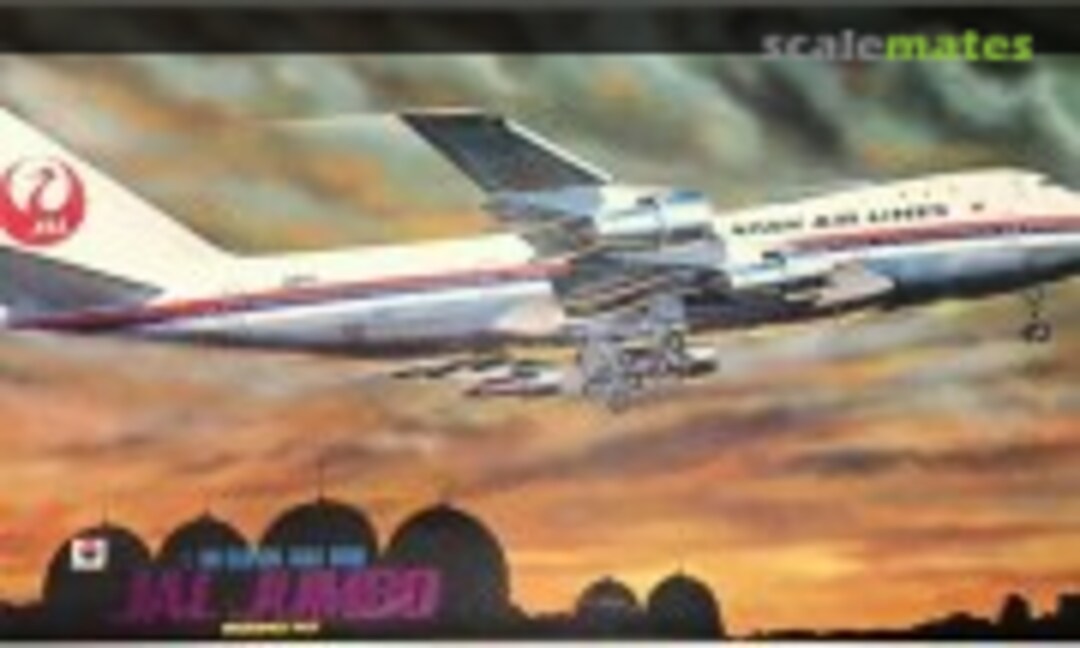 1:100 Boeing 747 JAL Jumbo (Nitto 340-3500)