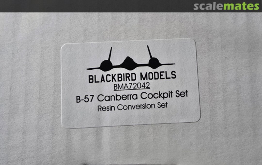 Boxart B-57 Canberra Cockpit Set BMA72042 Blackbird Models Boxart B-57 Canberra Cockpit Set BMA72042 Blackbird Models