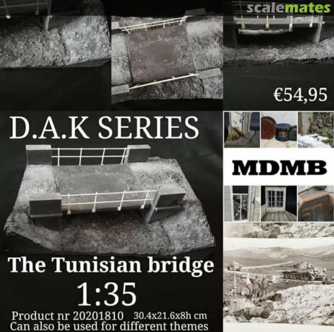 Boxart The Tunesian Bridge 20201810 MDMB Modelbouw Boxart The Tunesian Bridge 20201810 MDMB Modelbouw