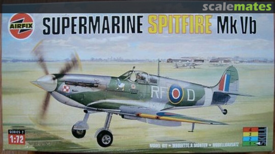 Boxart Supermarine Spitfire Mk Vb 02046 Airfix Boxart Supermarine Spitfire Mk Vb 02046 Airfix