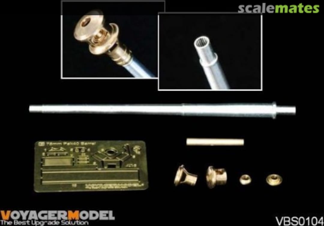 Boxart 75mm Pak40 Barrel VBS0104 Voyager Model Boxart 75mm Pak40 Barrel VBS0104 Voyager Model