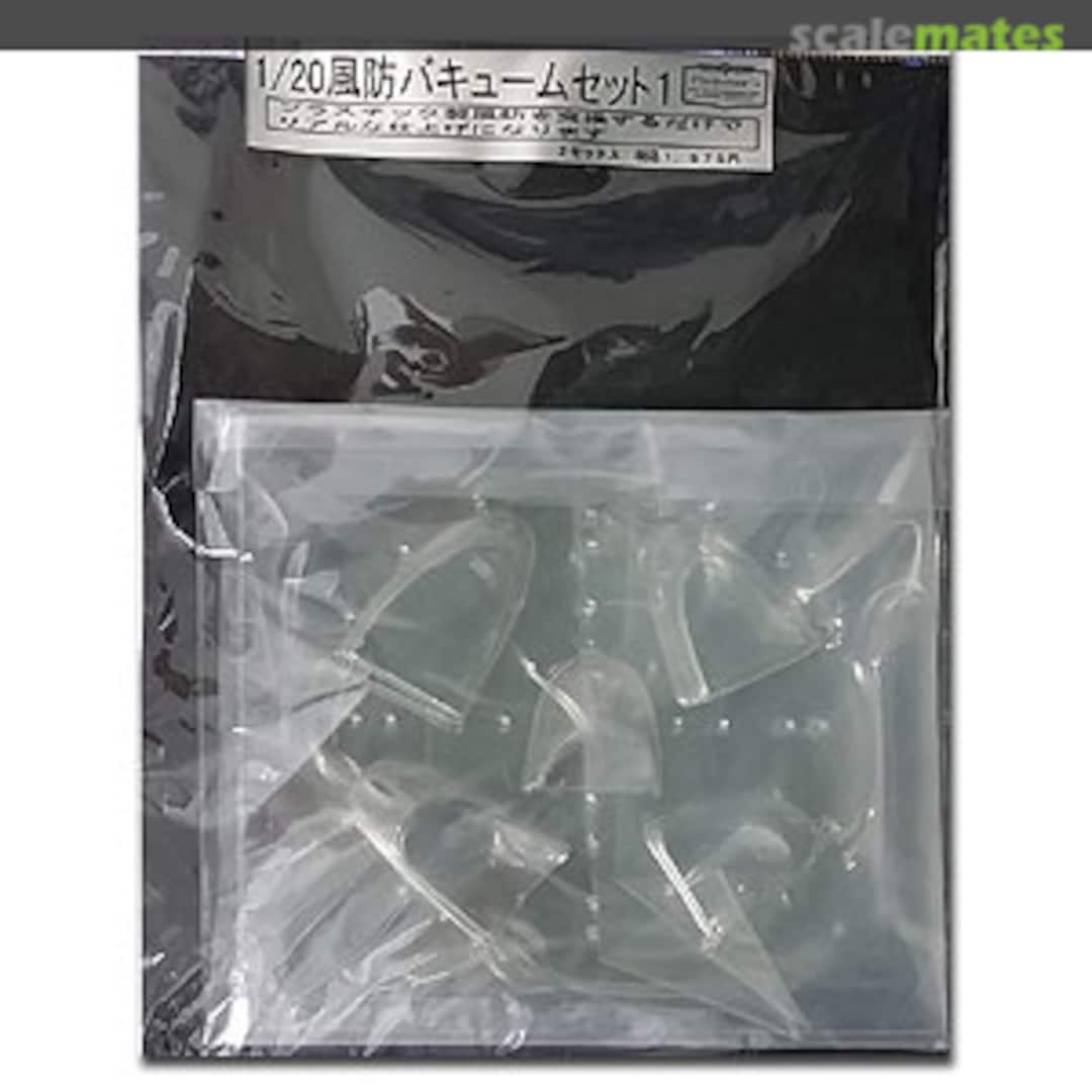 Boxart Windshield glass Vacuum Parts Set No.1 99395 Finisher's & Auto Modeli G.T