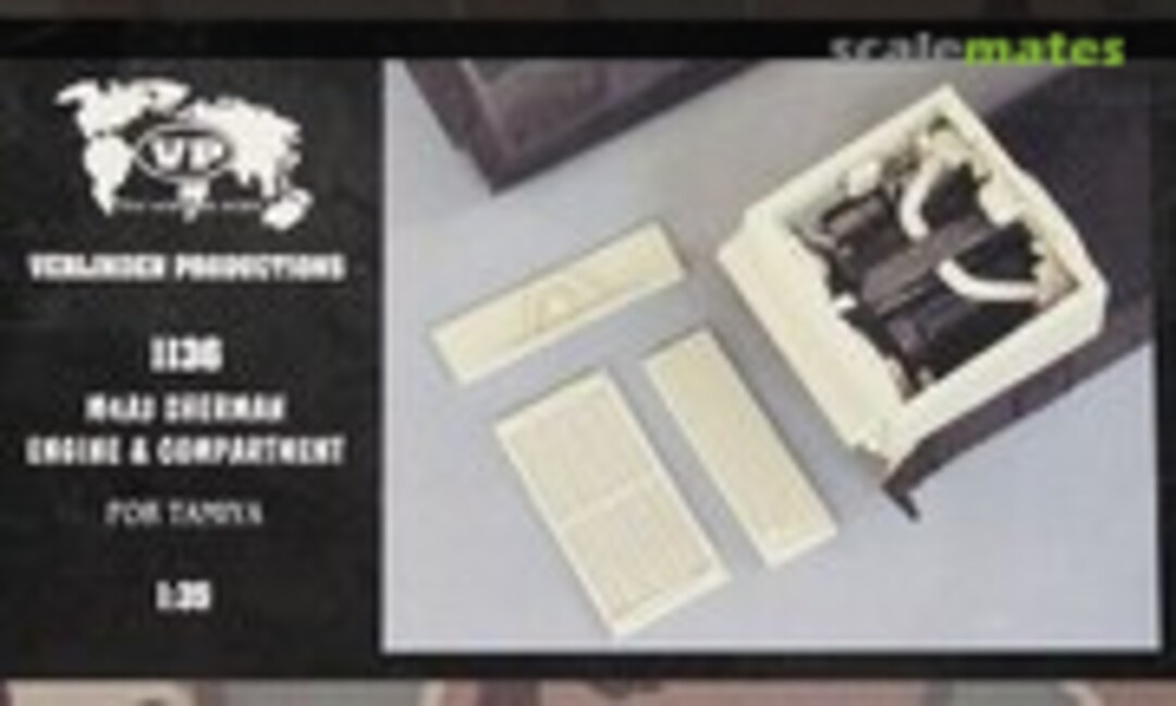 1:35 M4A3 Sherman Engine and Compartment (Verlinden Productions 1136) 1136