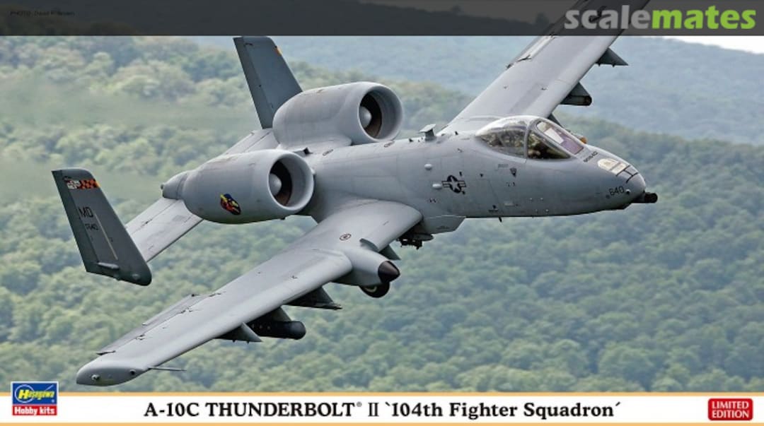 Boxart A-10C Thunderbolt II "104th Fighter Squadron" 02216 Hasegawa