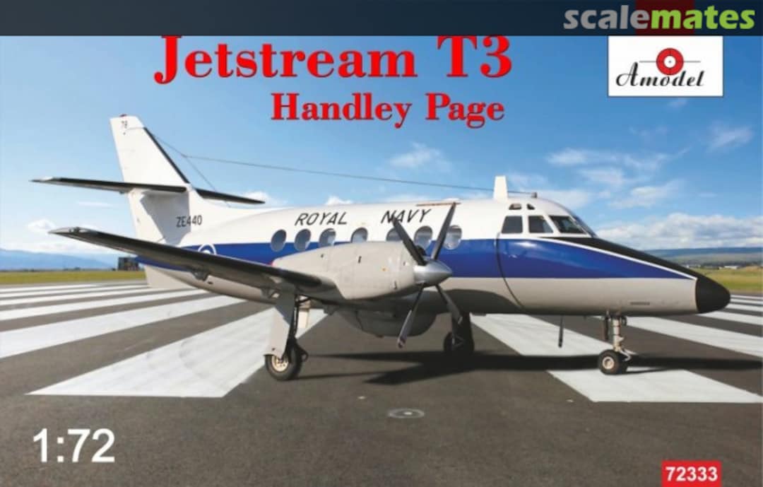 Boxart Handley Page Jetstream T.3 72333 Amodel Boxart Handley Page Jetstream T.3 72333 Amodel