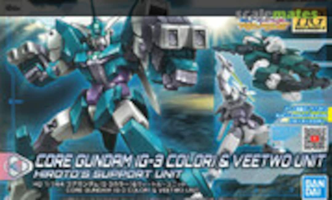 1:144 Core Gundam (G-3 Color) &amp; Veetwo Unit (Bandai Spirits 5058300)