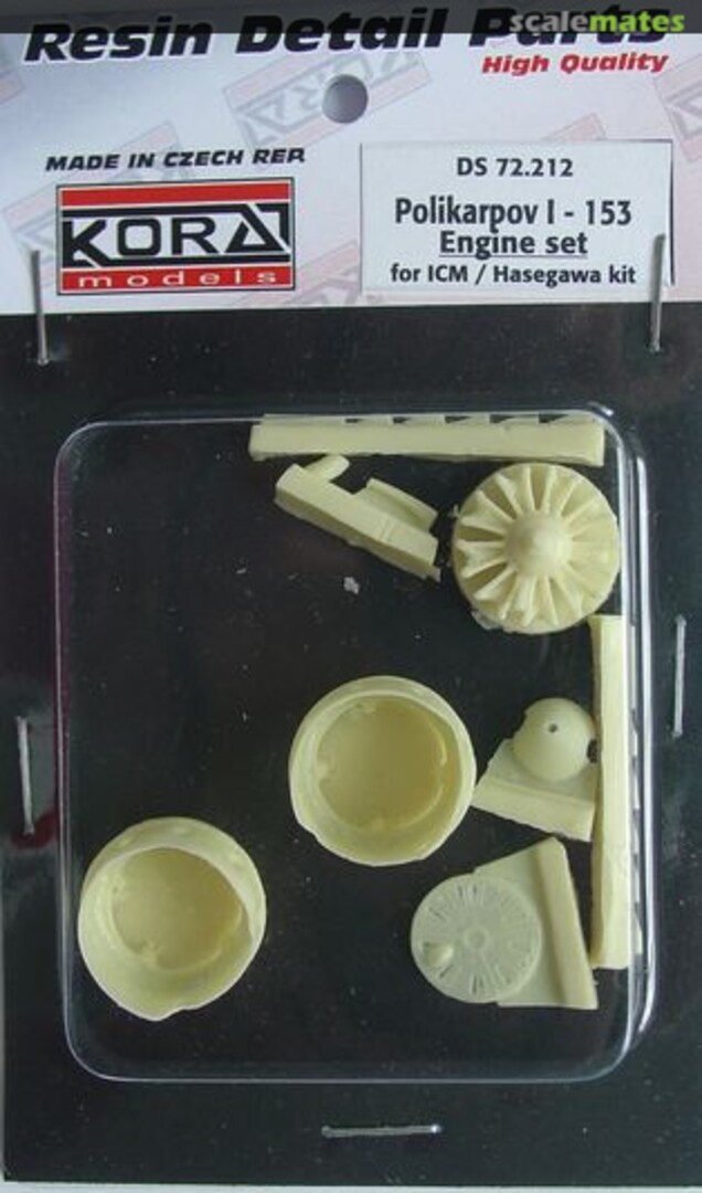 Boxart Polikarpov I-153 engine set DS72212 Kora Models