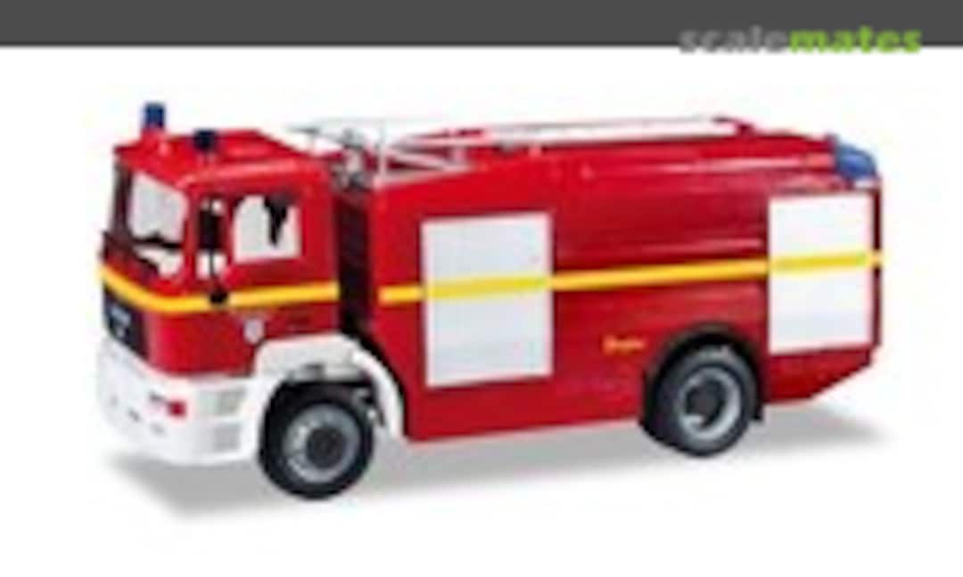 1:87 MAN M 2000 EVO Tanklöschfahrzeug Feuerwehr Ingolstadt (Herpa 093927)