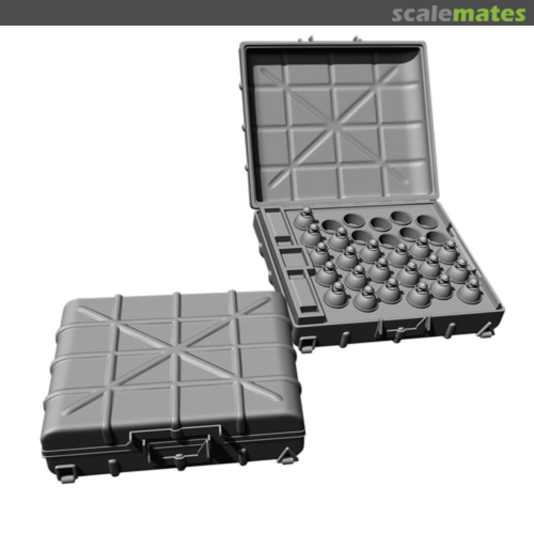 Boxart WWII Stielhandgranate M24 Case with M39 Grenade MM445 SOL Boxart WWII Stielhandgranate M24 Case with M39 Grenade MM445 SOL