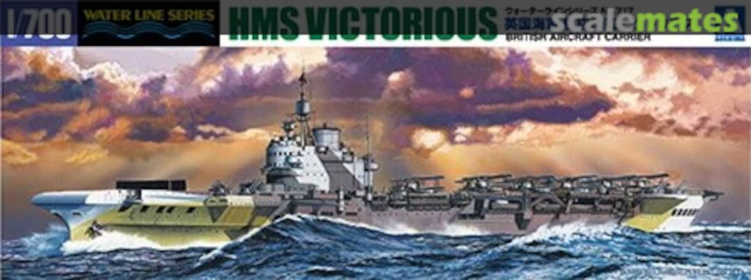 Boxart British Aircraft Carrier HMS Victorious 051061 Aoshima Boxart British Aircraft Carrier HMS Victorious 051061 Aoshima