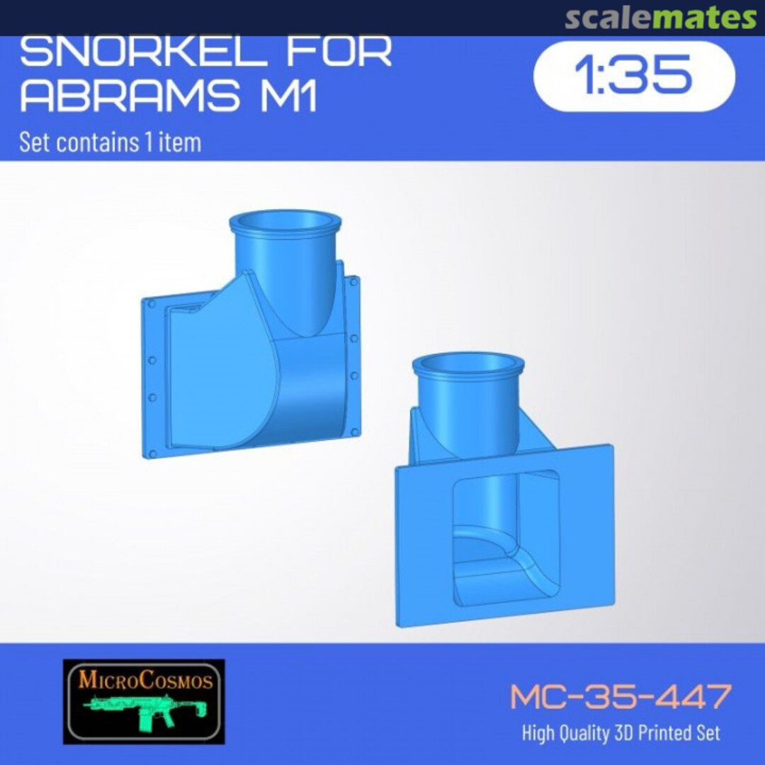 Boxart Snorkel For Abrams M1 MC-35-447 3D MicroCosmos Boxart Snorkel For Abrams M1 MC-35-447 3D MicroCosmos