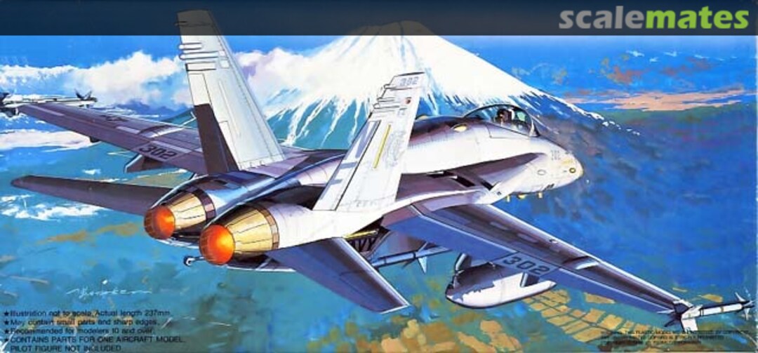 Boxart F/A-18C Hornet 72026 Fujimi Boxart F/A-18C Hornet 72026 Fujimi