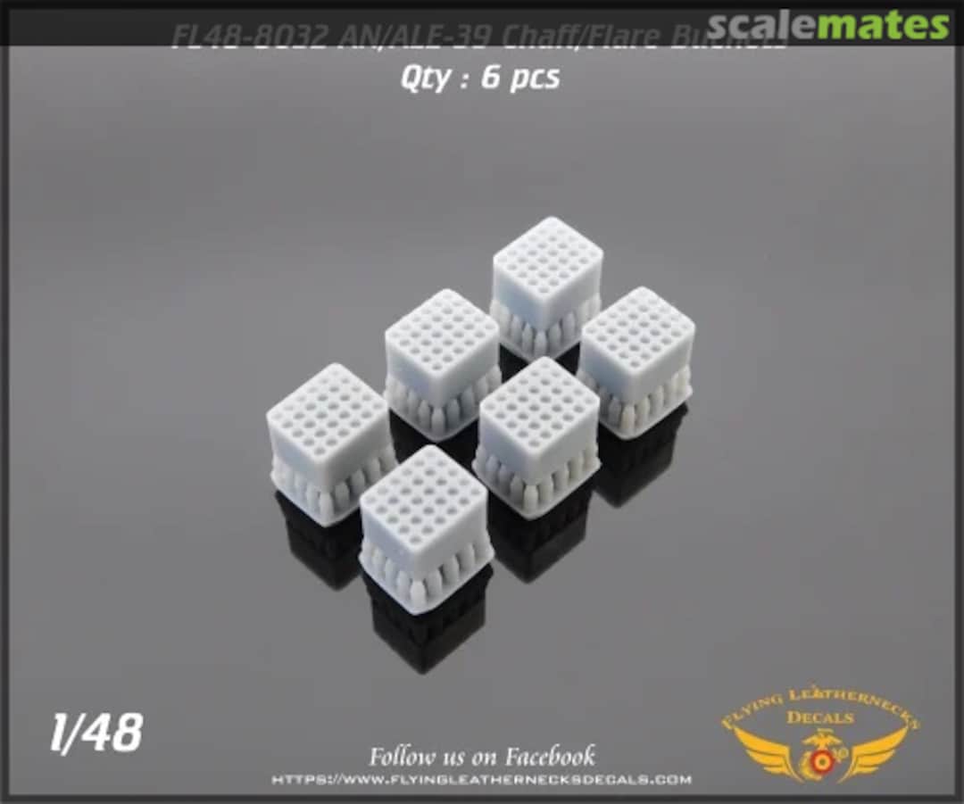 Boxart AN/ALE-39 Chaff/Flare buckets FL48-8032 Flying Leathernecks Boxart AN/ALE-39 Chaff/Flare buckets FL48-8032 Flying Leathernecks