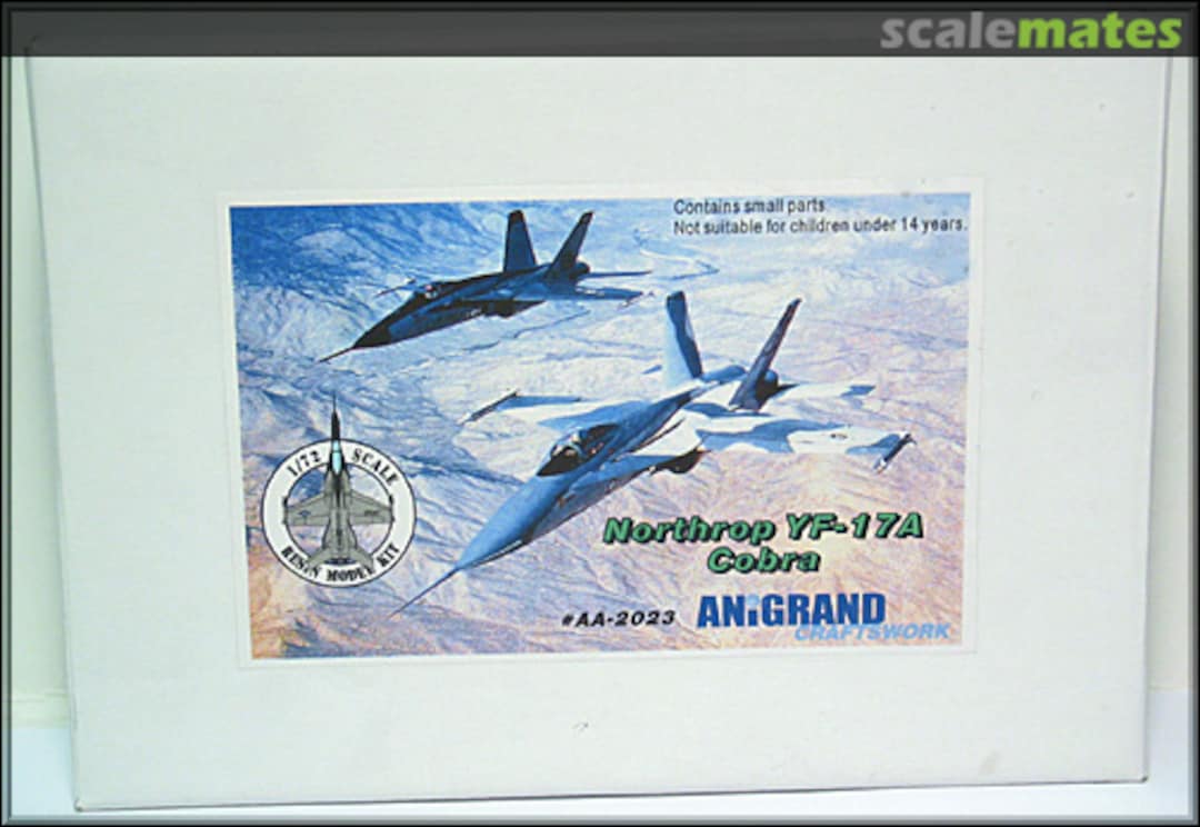 Boxart Northrop YF-17A Cobra AA-2023 Anigrand Craftswork