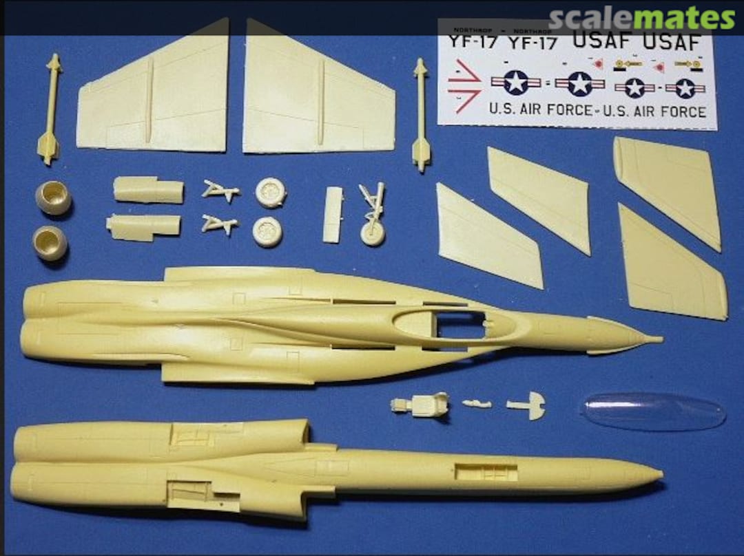 Contents Northrop YF-17A Cobra AA-2023 Anigrand Craftswork
