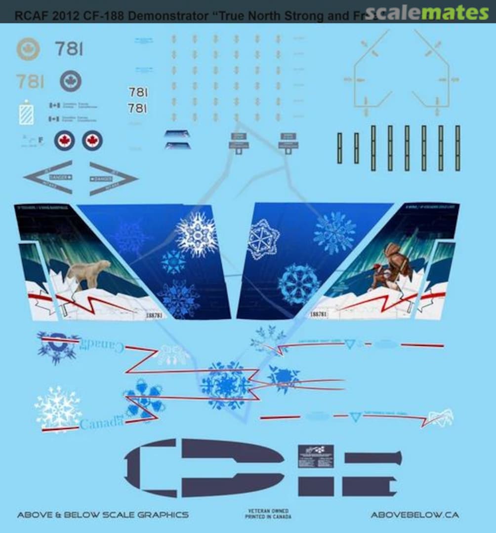 Boxart CF-188 Hornet 2045 Above & Below Graphics Boxart CF-188 Hornet 2045 Above & Below Graphics