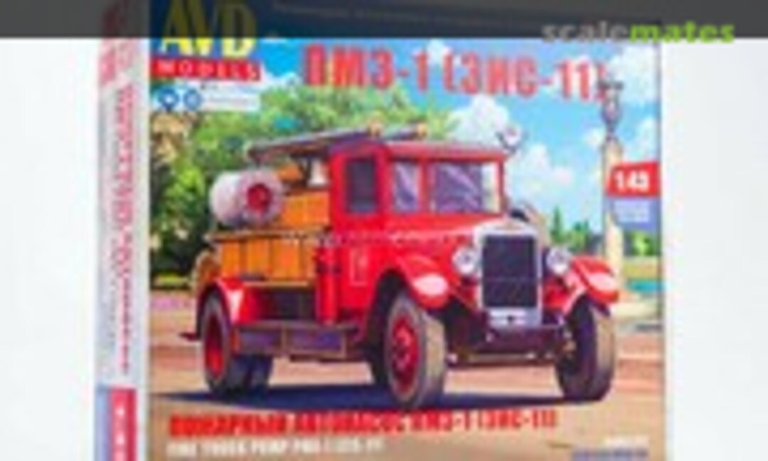 1:43 Fire Pump Truck PMZ-1 - ZiS-11 (AVD Models 1574AVD)