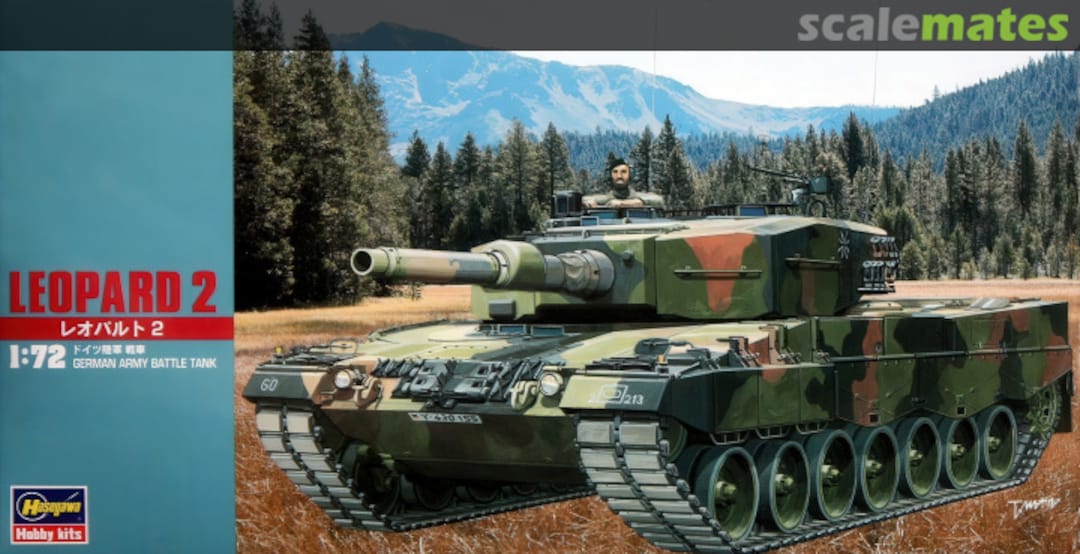 Boxart Leopard 2 31134 Hasegawa Boxart Leopard 2 31134 Hasegawa