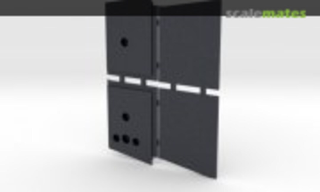 1:72 Space Shuttle T-0 Umbilicals Base and Jig (Shapeways R8J9S76RD) R8J9S76RD