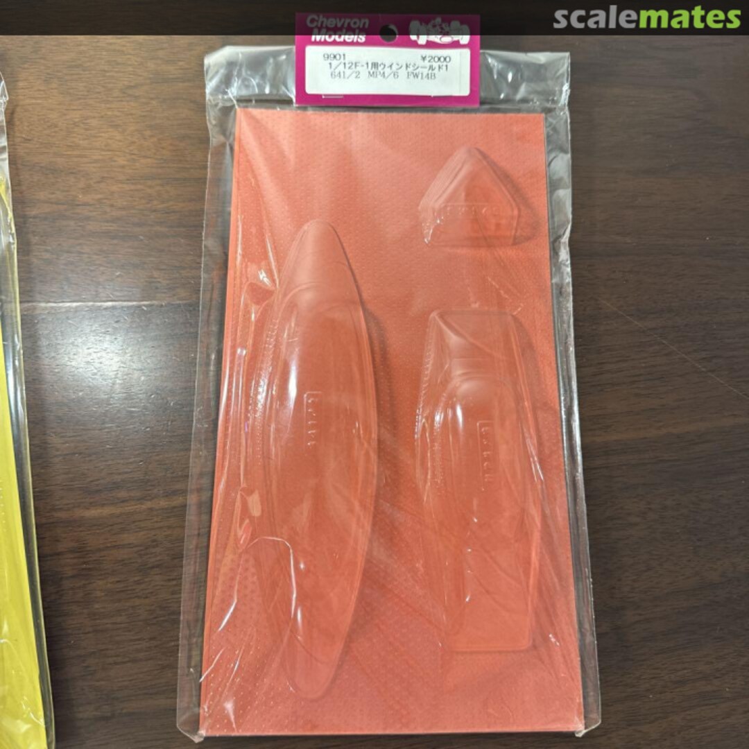 Boxart F-1 Windshield set 1 9901 Chevron Models Boxart F-1 Windshield set 1 9901 Chevron Models