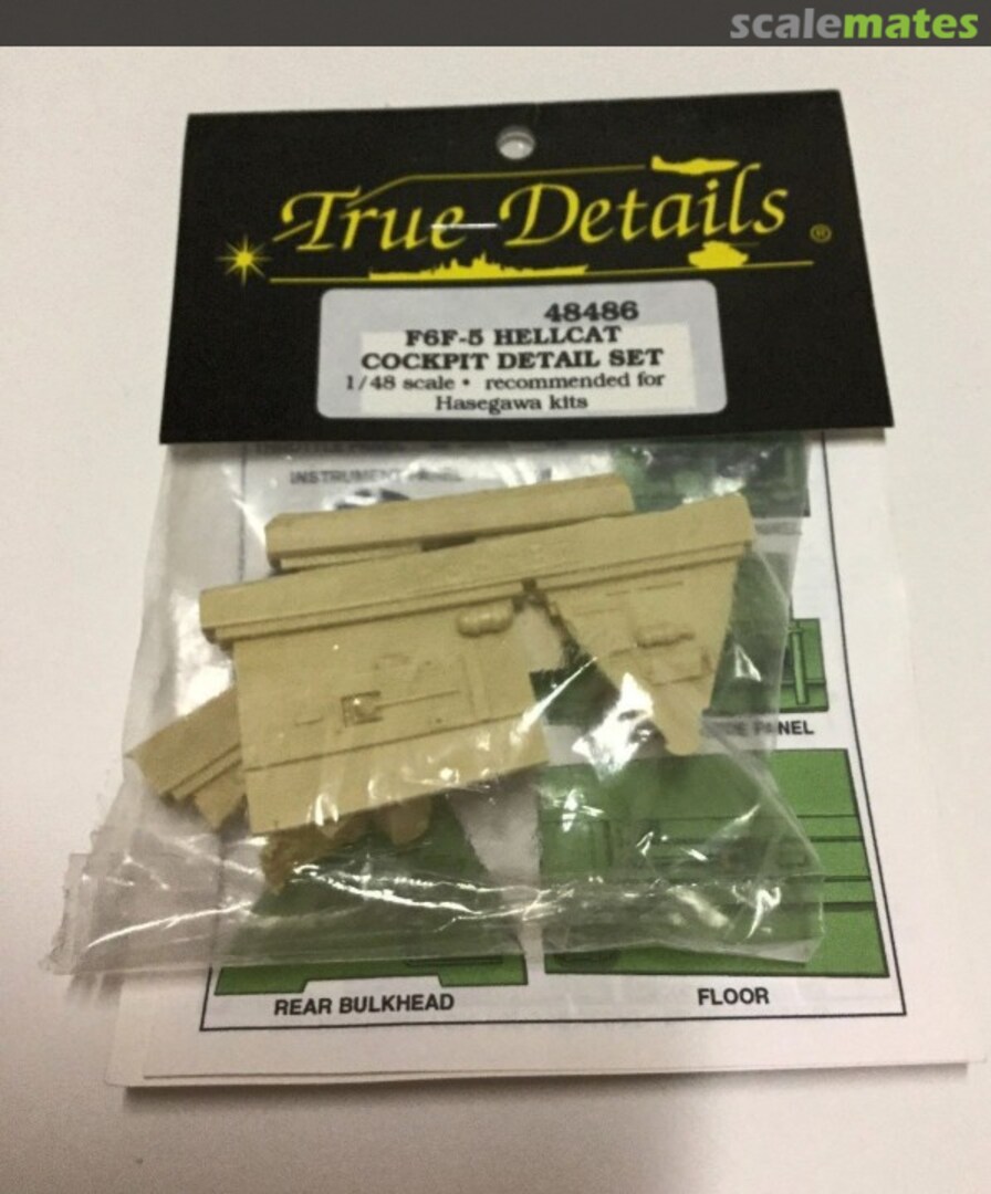 Boxart F6F-5 Hellcat Cockpit 48486 True Details Boxart F6F-5 Hellcat Cockpit 48486 True Details