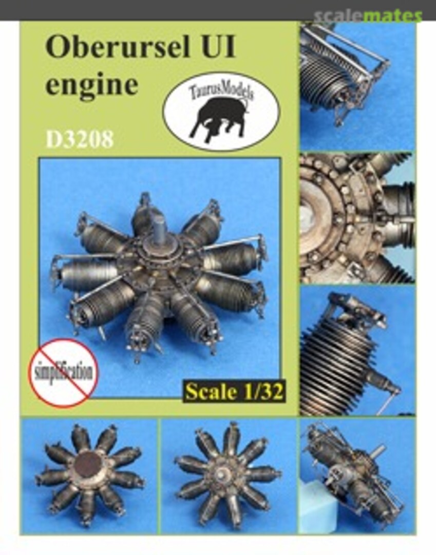 Boxart Oberursel U.I Engine D3208 Taurus Models Boxart Oberursel U.I Engine D3208 Taurus Models