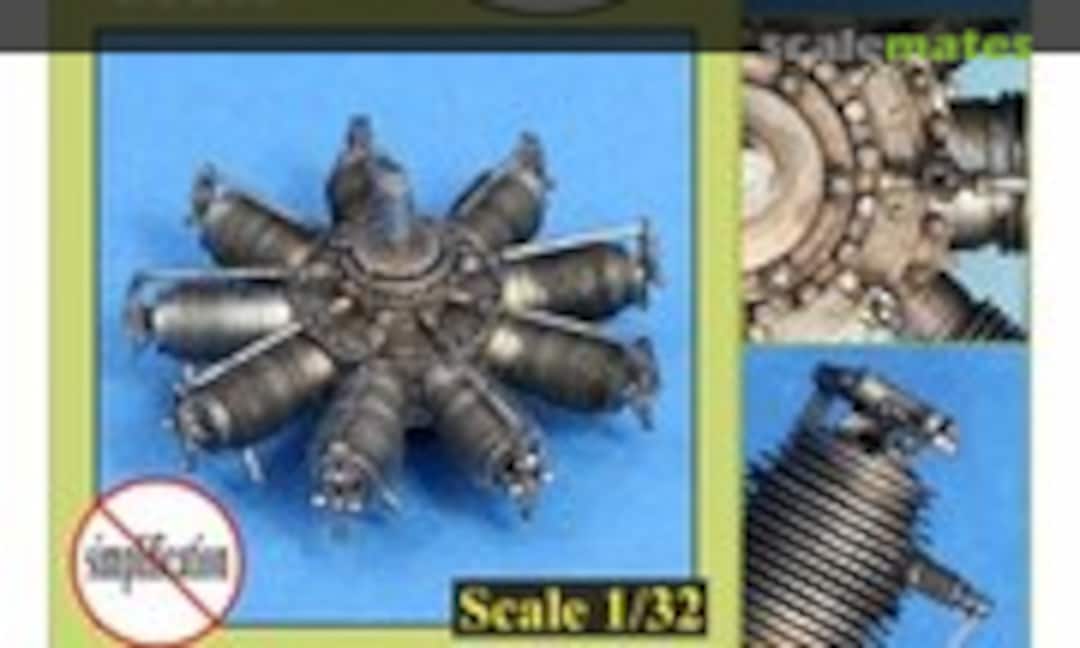 1:32 Oberursel U.I Engine (Taurus Models D3208)