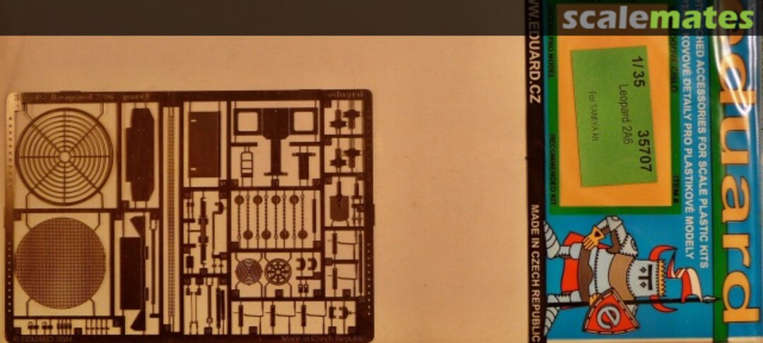 Boxart Leopard 2A6 35707 Eduard Boxart Leopard 2A6 35707 Eduard