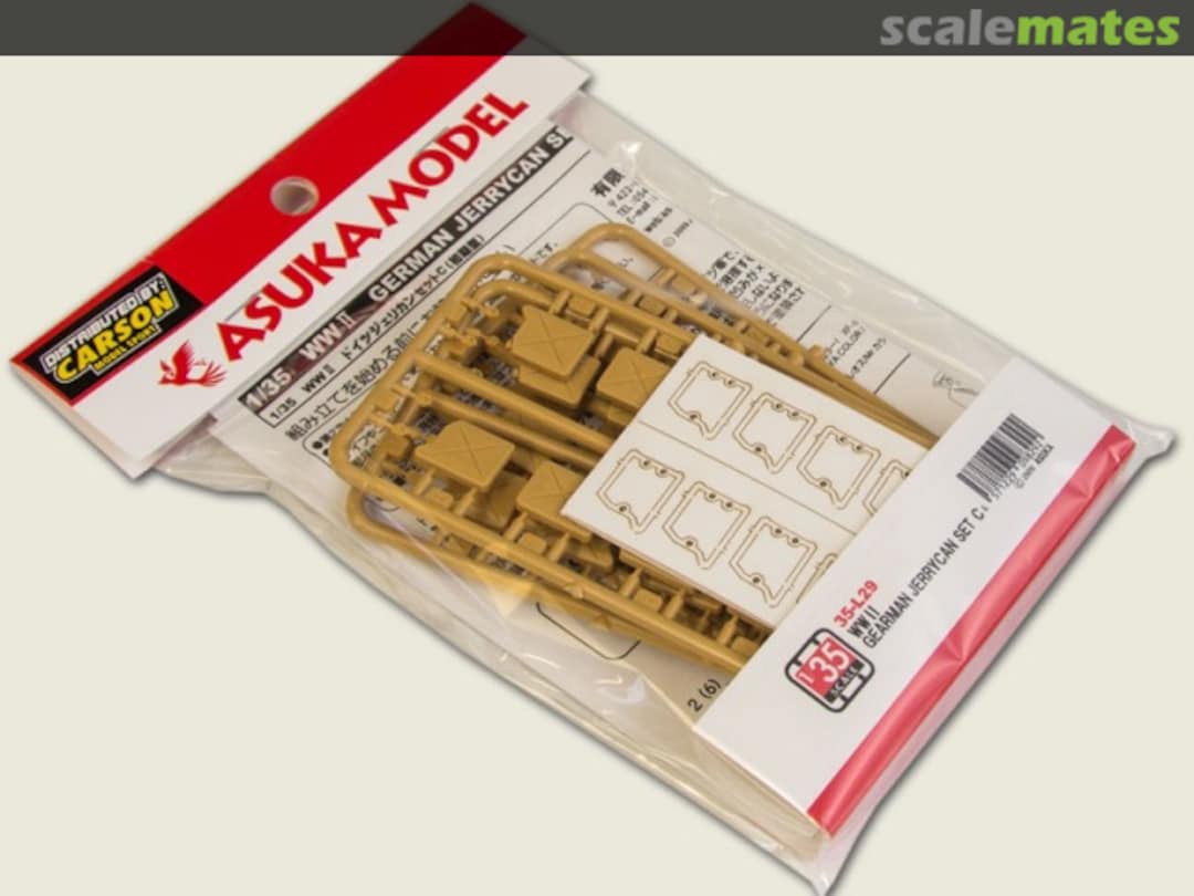 Boxart Jerrycan Set C 35-L29 ASUKA Model Boxart Jerrycan Set C 35-L29 ASUKA Model