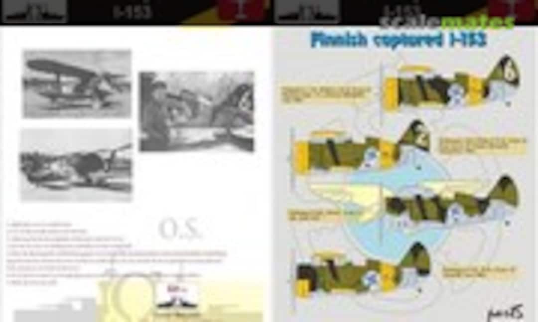 1:48 POLIKARPOV I-153 - FINNISH CAPTURED I-153 Part 2 (ROP o.s. Samek Models MNFD48005) MNFD48005