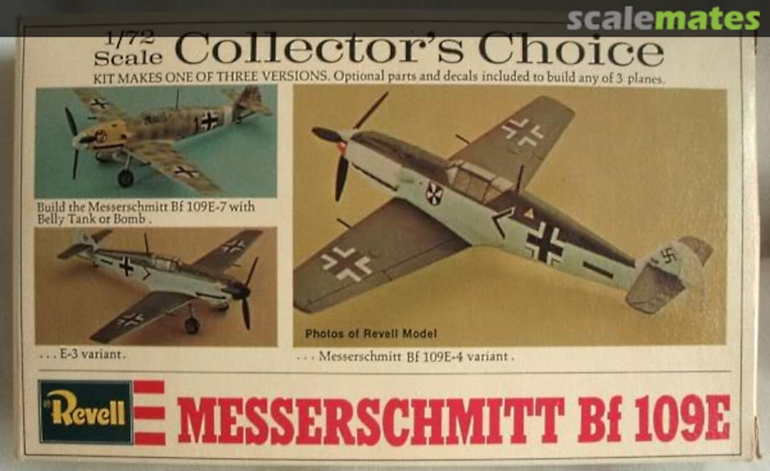 Boxart Messerschmitt Bf 109E H-63 Revell Boxart Messerschmitt Bf 109E H-63 Revell