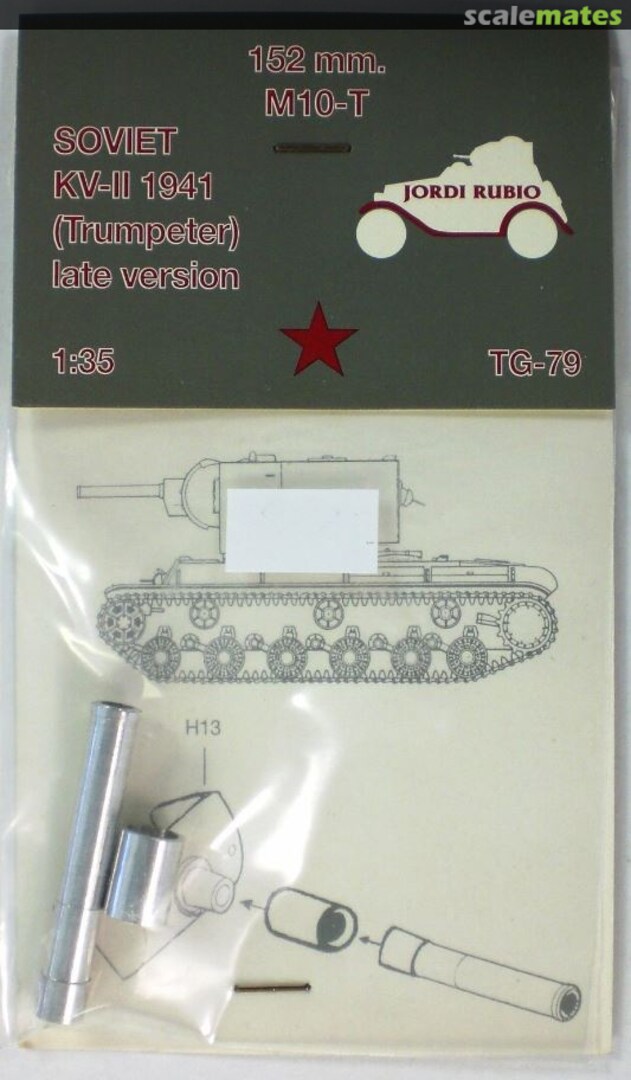 Boxart Soviet KV-11 1941 late version TG-79 Jordi Rubio Boxart Soviet KV-11 1941 late version TG-79 Jordi Rubio