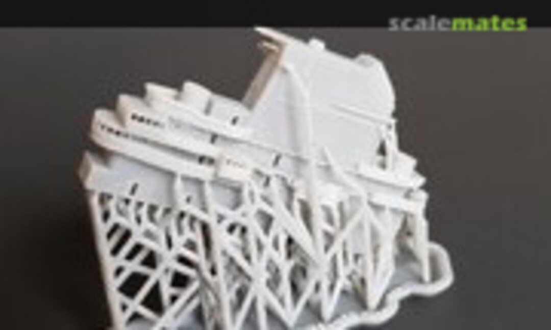 1:700 USS Wasp CV-18 Island, 1951-1953 (Korean War-era) (Model Monkey 700-CV18 1953) 700-CV18 1953