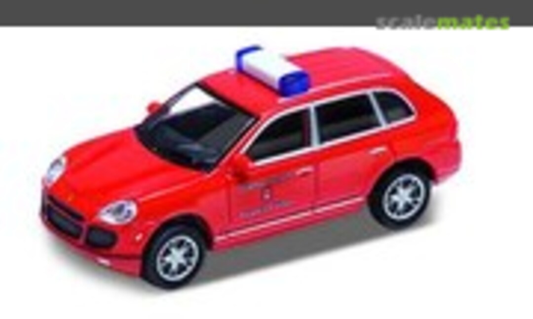 Porsche Cayenne Turbo, fire brigade, red, finished model (Vollmer 41688)