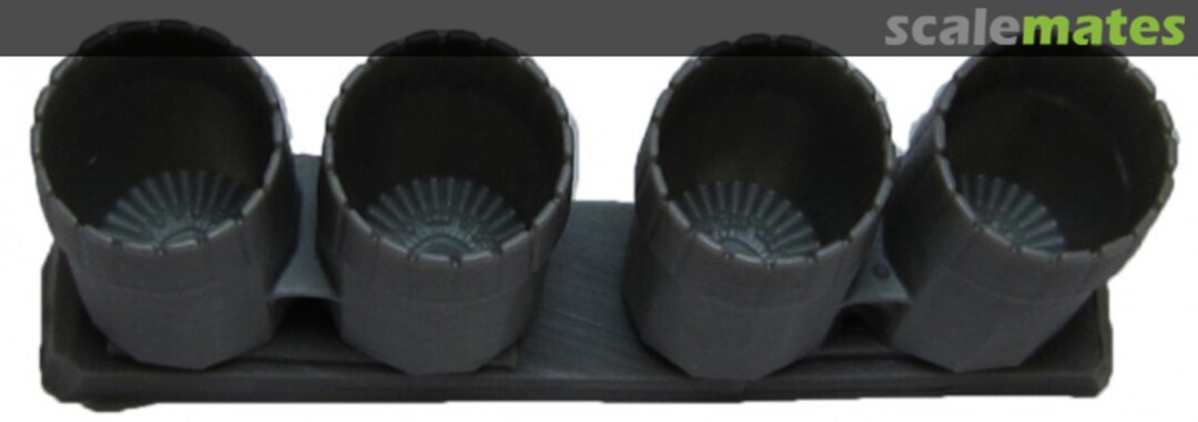 Boxart Tupolev Tu-144 Kuznetsov NK-144 Engine Exhaust Nozzles BZ4076 Bra.Z Models Boxart Tupolev Tu-144 Kuznetsov NK-144 Engine Exhaust Nozzles BZ4076 Bra.Z Models