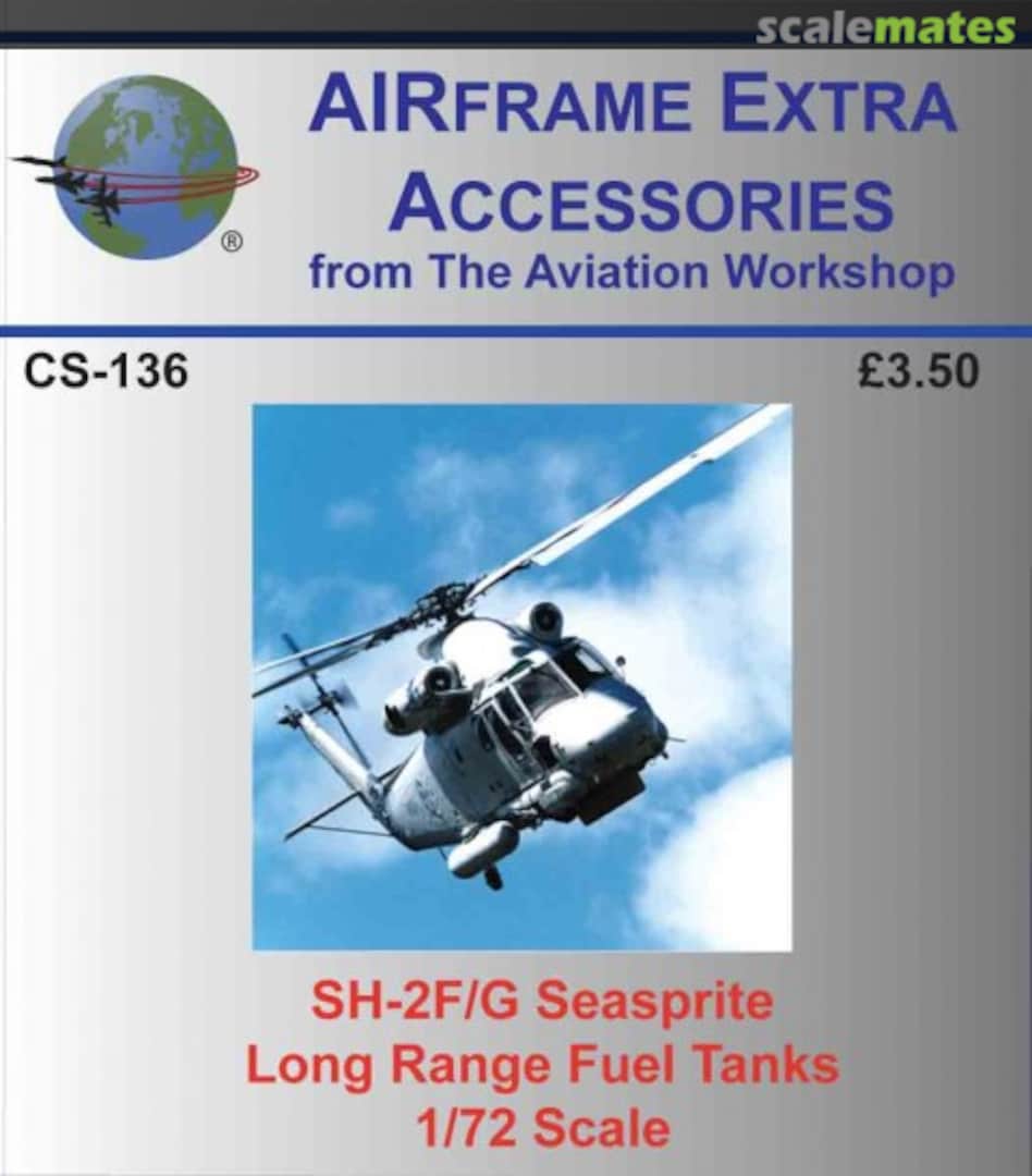 Boxart Kaman SH-2F/G Seasprite CS-136 AIRFRAME Extra Accessories Boxart Kaman SH-2F/G Seasprite CS-136 AIRFRAME Extra Accessories