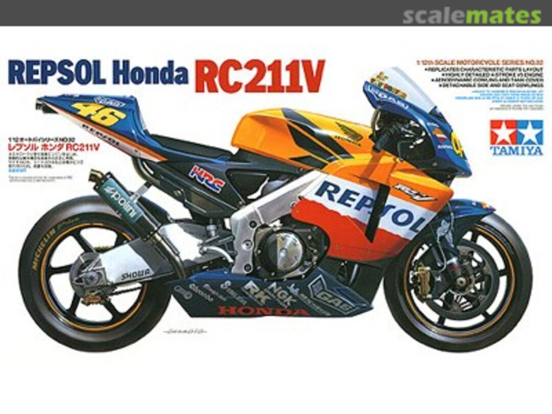 Boxart Honda RC211V - Repsol 14092 Tamiya