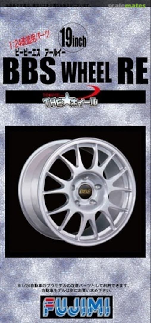 Boxart BBS RE Wheel & Tire Set 19 inch 19284 Fujimi Boxart BBS RE Wheel & Tire Set 19 inch 19284 Fujimi