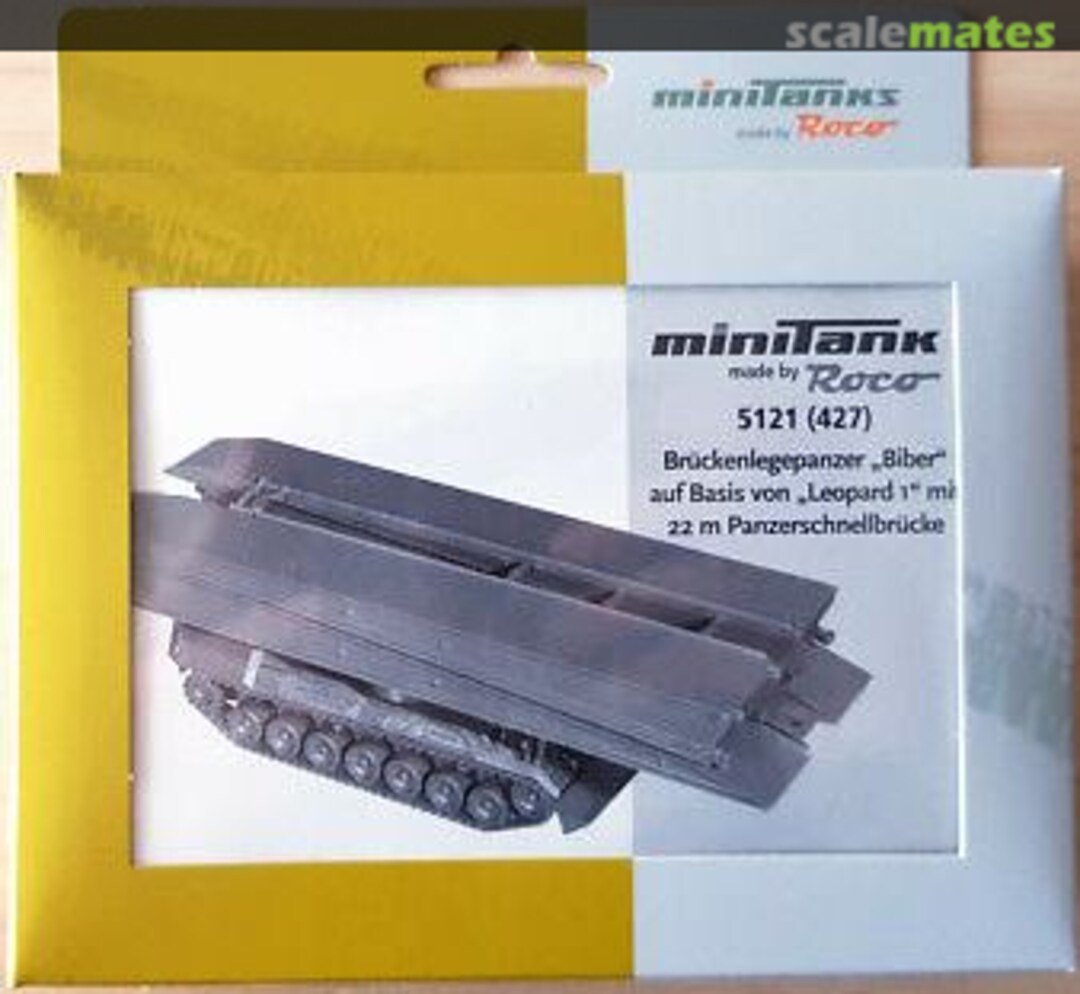Boxart Brückenlegepanzer Biber 5121 Roco Minitanks Boxart Brückenlegepanzer Biber 5121 Roco Minitanks