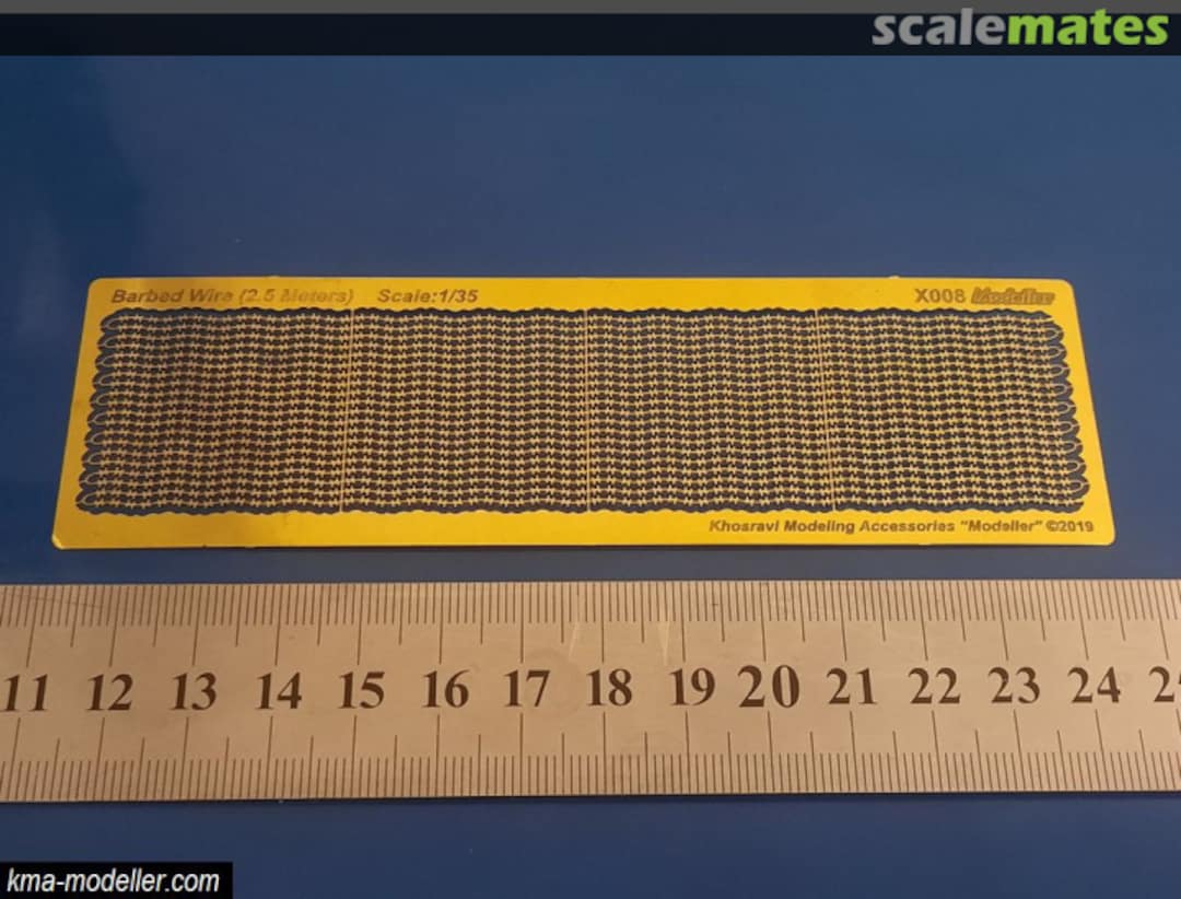 Boxart Barbed Wire- Scale: 1/35 X008 Modeller Boxart Barbed Wire- Scale: 1/35 X008 Modeller