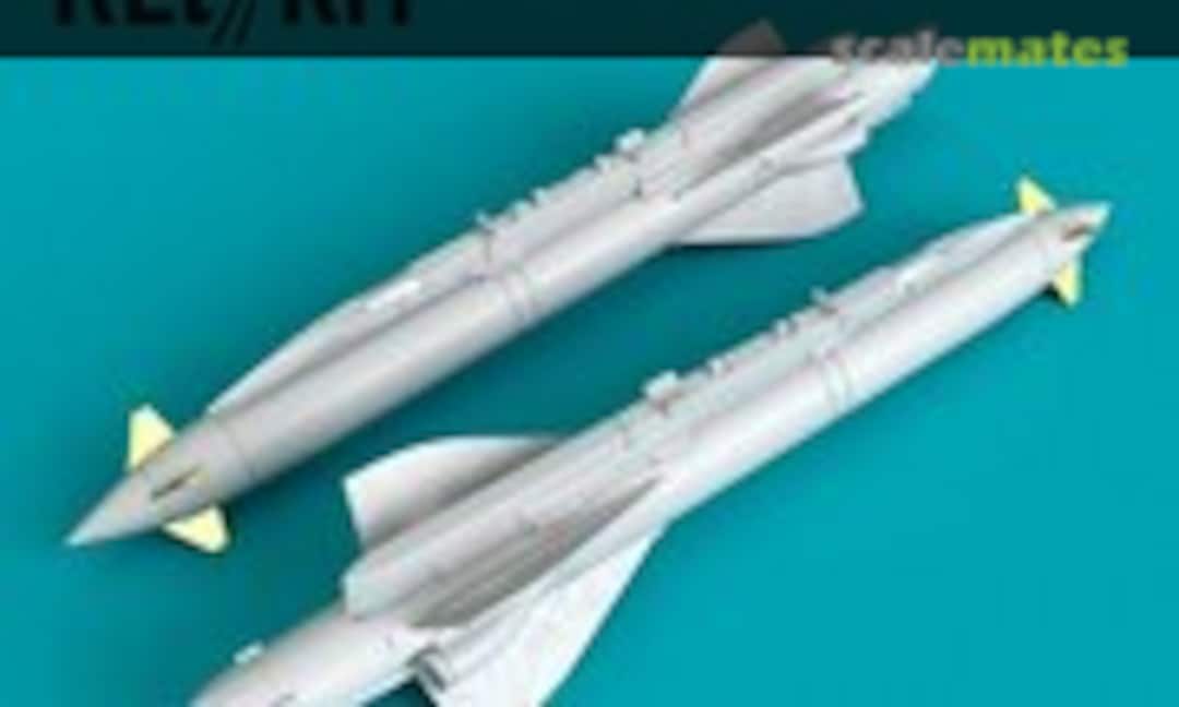 1:72 Kh-23 missile with APU-68 (2 pcs) (ResKit RS72-0279) RS72-0279