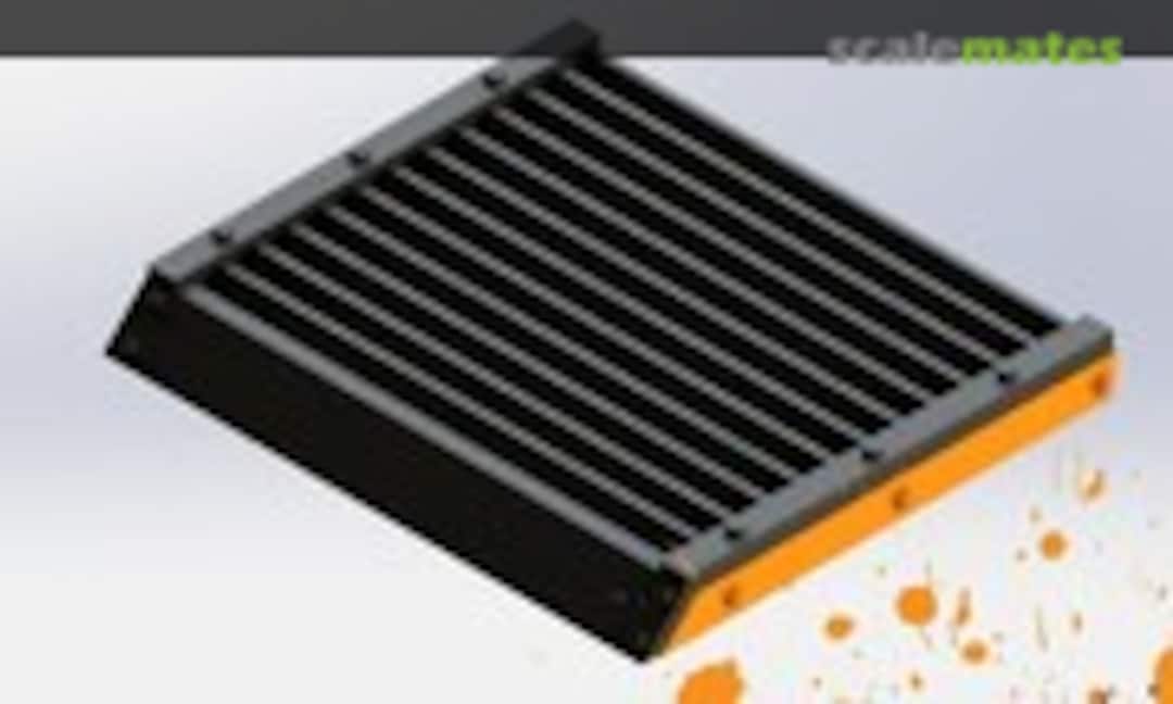 1:35 T-26 Engine Grille (collapsible) (SpAsov 3527) 3527