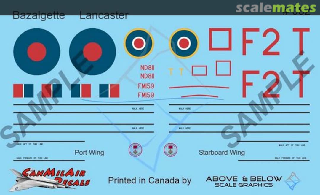 Boxart Avro Lancaster B Mk. III 082 Above & Below Graphics