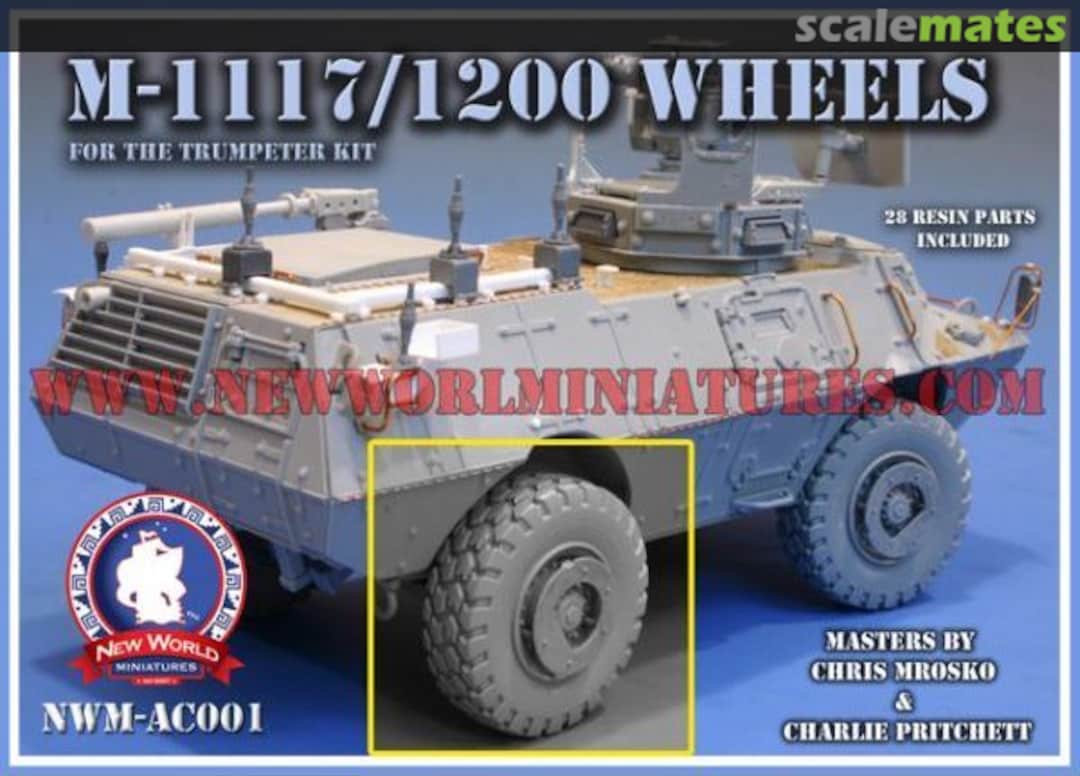 Boxart M-1117/1200 Guardian Wheels NWM-AC001 New World Miniatures Boxart M-1117/1200 Guardian Wheels NWM-AC001 New World Miniatures