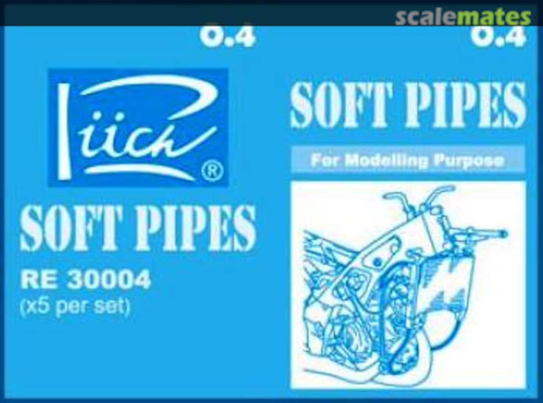 Boxart Soft Pipes RE30004 Riich.Models Boxart Soft Pipes RE30004 Riich.Models