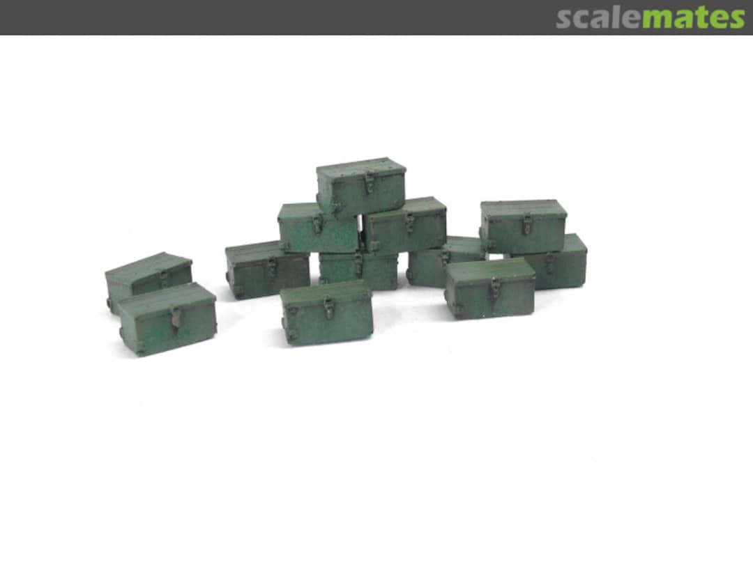 Boxart Boys AT Rifle Ammo Boxes, 12 pcs. 35-0116 Add On parts Boxart Boys AT Rifle Ammo Boxes, 12 pcs. 35-0116 Add On parts